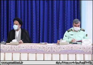 تصاویر جلسه ستاد ملی مقابله با کرونا