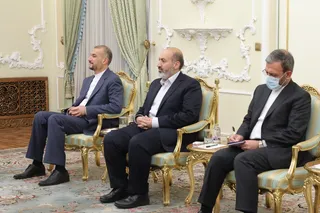 تصاویر دیدار وزیر خارجه روسیه با رئیس جمهور