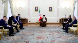 تصاویر دیدار دبیرکل سازمان شانگهای با رییس جمهور