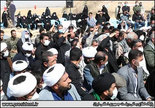 تصاویرحضور در یادمان شهدای قلاویزان واقع در نقطه صفر مرزی شهرستان مهران
