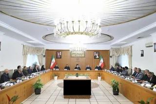 جلسه فوق العاده هیئت دولت