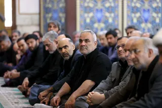 تصاویر برگزاری مراسم سوگواری شهادت امام حسین (ع) در نهاد ریاست جمهوری