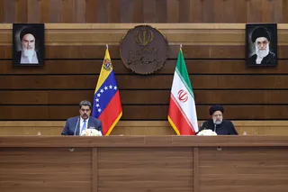 تصاویر تحویل دومین کشتی نفتکش ساخت ایران به ونزوئلا با حضور روسای جمهور دو کشور