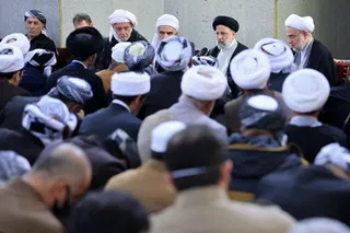 تصاویر دیدار با علمای اهل سنت و شیعه در کردستان