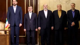 تصاویر  مراسم امضای توافق نامه احداث خط آهن رشت _ آستارا
