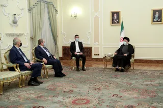 تصاویر دیدار وزیر خارجه سوریه با آیت‌الله رئیسی