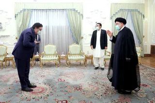 عکس دیدار وزیر امور خارجه پاکستان با آیت‌الله رئیسی
