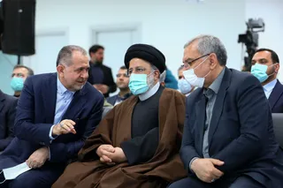 تصاویر افتتاح مرکز جامع تشخیص و درمان سرطان برکت