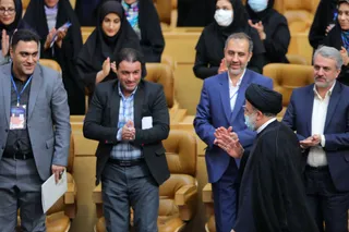 تصاویر سخنرانی دکتر رئیسی در مراسم روز ملی صادرات