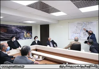 تصاویر بازدید از پروژه فاضلاب شهری اهواز