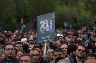 مراسم تشییع پیکر رئیس جمهور شهید و همراهان در تبریز