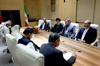 تصاویر دیدار نخست وزیر بنگلادش با رئیس جمهور