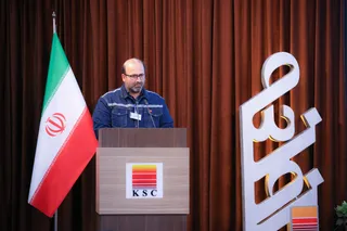 گزارش تصویری از افتتاح کارخانه فولاد زمزم 3