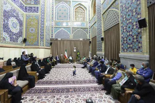 تصاویر دیدار با خانواده شهدای انقلاب اسلامی، دفاع مقدس و مدافع حرم استان خراسان رضوی