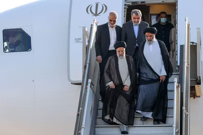 تصاویر ورود رئیس جمهور به استان خوزستان