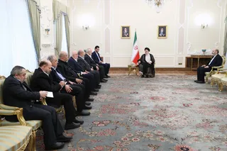 دیدار با رئیس دفتر سیاسی حماس