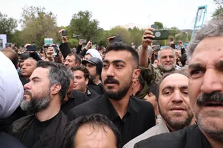 مراسم تشییع پیکر رئیس جمهور شهید و همراهان در تبریز