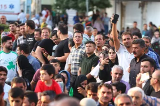 تصاویر استقبال مردمی اهالی یاسوج