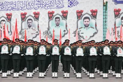 مراسم دانش‌آموختگی دانشجویان دانشگاه علوم انتظامی