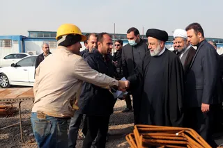 تصاویر بازدید از پروژه در حال تکمیل تصفیه خانه فاضلاب رباط کریم