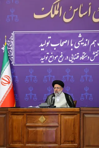 هم‌اندیشی آیت‌الله رئیسی با اصحاب تولید