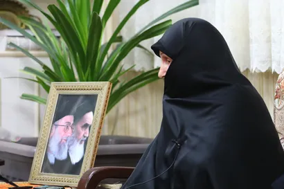 تصاویر دیدار با خانواده شهیدان خالقی پور