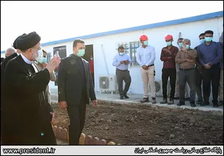 تصاویر بازدید از پروژه فاضلاب شهری اهواز