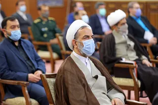 مراسم تکریم و معارفه رئیس قوه قضائیه