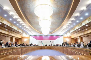 تصاویر نشست با پیروان ادیان توحیدی