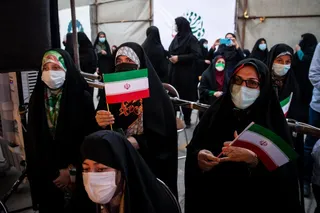 حضور رئیسی در مراسم روز دختر