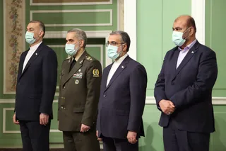 تصاویر نشست مطبوعاتی روسای جمهور ایران و ونزوئلا