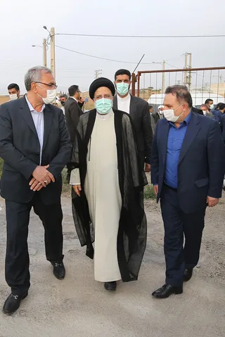 تصاویر بازدید از بیمارستان نیمه کاره کمال شهر