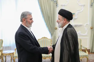 دیدار با دبیرکل جنبش جهاد اسلامی فلسطین