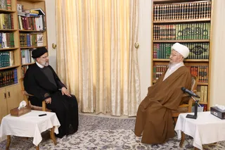 تصاویر دیدار با آیت الله العظمی مکارم شیرازی