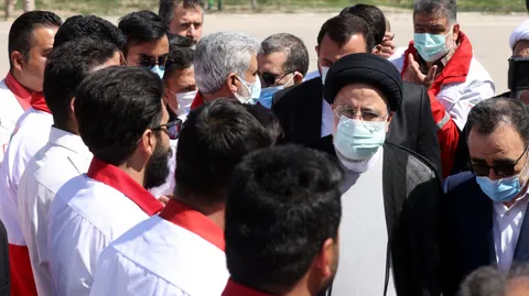 تصاویر بازدید از پایگاه پشتیبانی هلال احمر استان خراسان رضوی