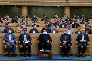 تصاویر سخنرانی دکتر رئیسی در مراسم روز ملی صادرات