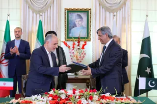نشست خبری مشترک با نخست وزیر پاکستان