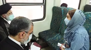 تصاویر سفر به استان البرز با قطار شهری
