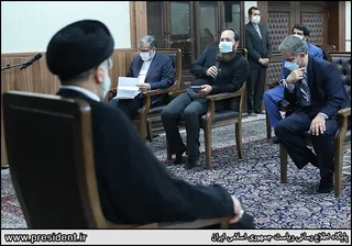 تصاویر  دیدار آیت‌الله رئیسی با جمعی از فرزندان و خانواده شهدا