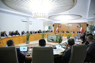 جلسه هیات دولت
