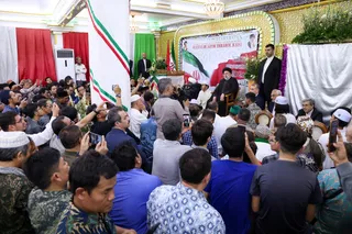 تصاویر حضور و سخنرانی در مرکز فرهنگی اسلامی جاکارتا