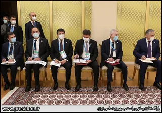 تصاویر دیدار رئیس جمهور تاجیکستان با دکتر رئیسی