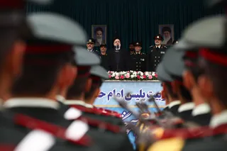 مراسم دانش‌آموختگی دانشجویان دانشگاه علوم انتظامی