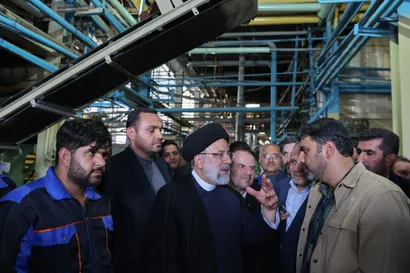 تصاویر بازگشایی کارخانه قند یاسوج