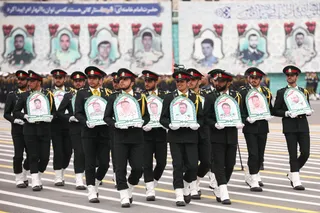 مراسم دانش‌آموختگی دانشجویان دانشگاه علوم انتظامی