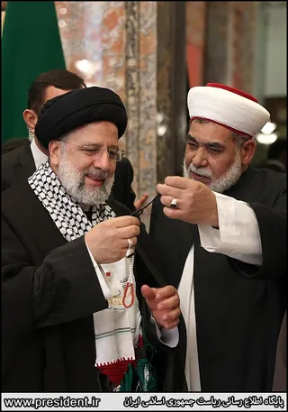 تصاویر نشست با جمعی از اندیشمندان فلسطینی
