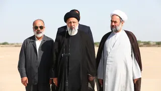 تصاویر  ورود رئیس جمهور به استان سیستان و بلوچستان