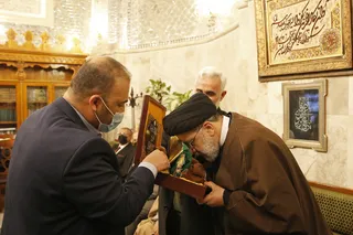 آیت الله رئیسی حرم امامین کاظمین را زیارت کرد