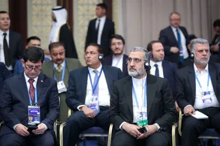 تصاویر سخنرانی آیت‌الله رئیسی در ششمین اجلاس سران سیکا