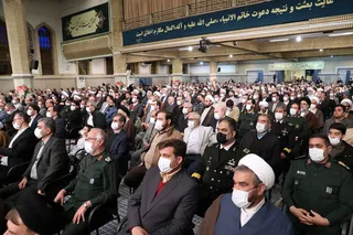 تصاویر دیدار مسئولان نظام و سفرای کشورهای اسلامی با رهبر معظم انقلاب